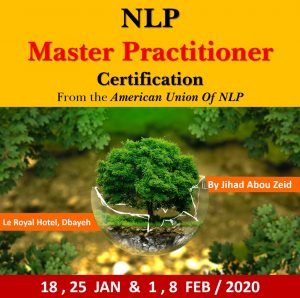 NLP Master Practitioner Workshop JAN – FEB 2020